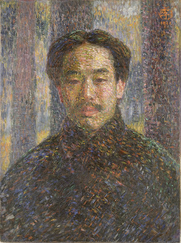 李叔同自画像